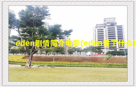 eden剧情简介电影(eden讲了什么)